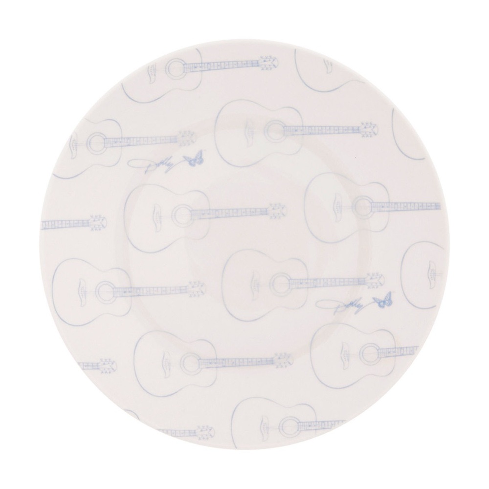 Dolly Parton Guitar Appetizer Plate